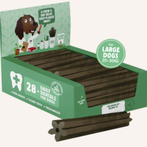 Denzel's Daily Dentals Large Vegan Dog Treats