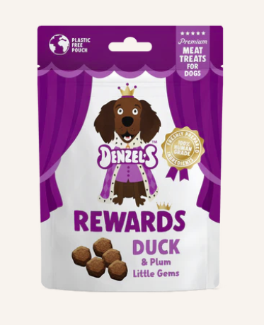 Denzel's Duck & Plum Dog Treats 70g
