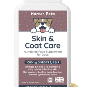 Harver Pets Skin & Coat Care Supplement for Dogs