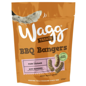 Wagg Bbq Bangers Dog Treats 125g
