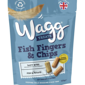 Wagg Fish Fingers & Chips Dog Treats 125g