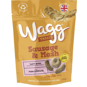 Wagg Sausage & Mash Dog Treats 125g