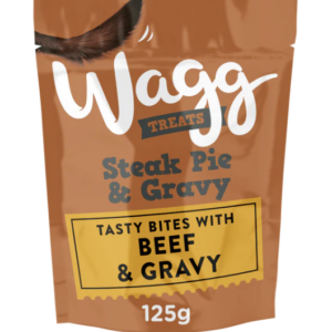 Wagg Steak Pie & Gravy Dog Treats 125g