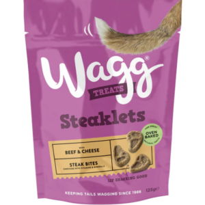 Wagg Steaklets Dog Treats 125g