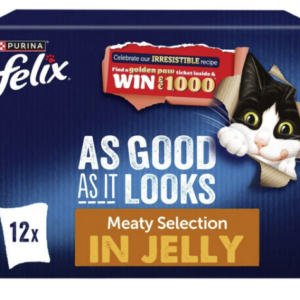 Felix As Good As It Looks Meaty Selection in Jelly 12 x 85g Pouches