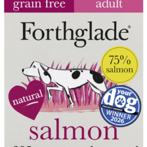 Forthglade Natural Adult Complete Grain Free with Salmon & Veg 395g