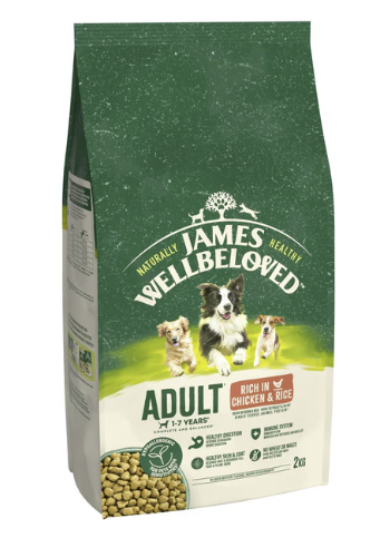 James Wellbeloved Dry Dog Adult Chicken & Rice 2kg