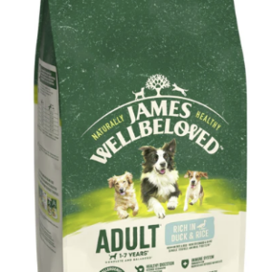 James Wellbeloved Dry Dog Adult Duck & Rice 2kg