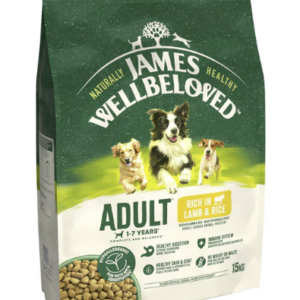 James Wellbeloved Dry Dog Adult Lamb & Rice 15kg