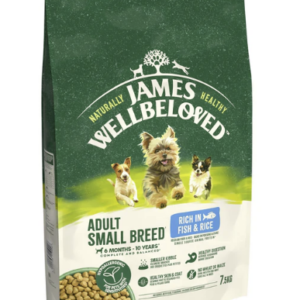 James Wellbeloved Dry Dog Adult Small Breed Fish & Rice 7.5kg