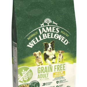 James Wellbeloved Dry Dog Grain Free Adult Lamb & Veg 10kg