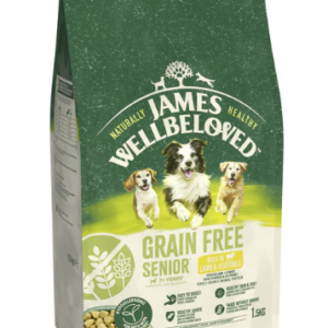 James Wellbeloved Dry Dog Grain Free Senior Lamb & Veg 1.5kg
