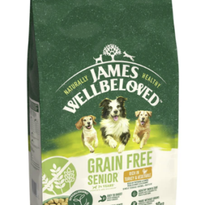 James Wellbeloved Dry Dog Grain Free Senior Turkey & Veg 10kg