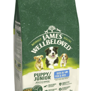 James Wellbeloved Dry Dog Puppy Fish & Rice 2kg