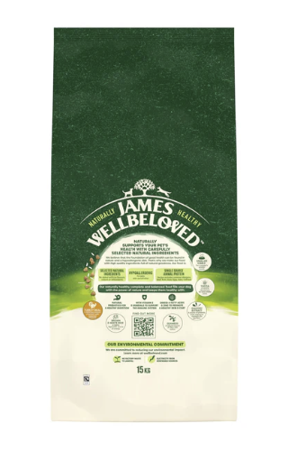James Wellbeloved Dry Dog Puppy Lamb & Rice 15kg a
