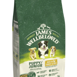 James Wellbeloved Dry Dog Puppy Turkey & Rice 2kg