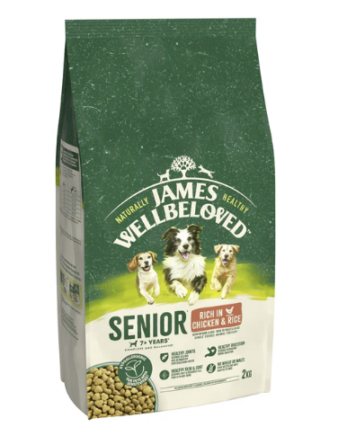James Wellbeloved Dry Dog Senior Chicken & Rice 2kg