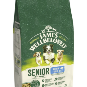 James Wellbeloved Dry Dog Senior Fish & Rice 2kg