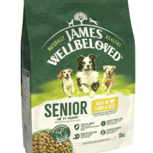 James Wellbeloved Dry Dog Senior Lamb & Rice 15kg