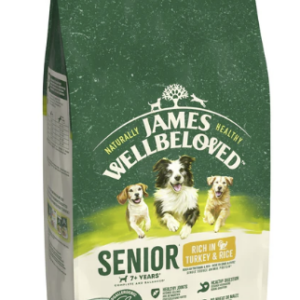 James Wellbeloved Dry Dog Senior Turkey & Rice 2kg