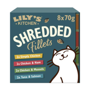 Lily's Kitchen Shredded Fillets Tins Multipack 8 x 70g