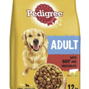 Pedigree Adult Beef & Veg 12kg