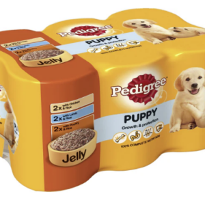Pedigree Puppy Wet Food Mixed 6 x 400g