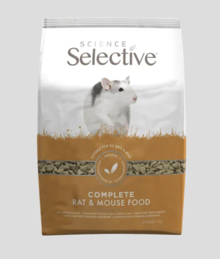Science Selective Complete Rat & Mouse Food 1.5kg