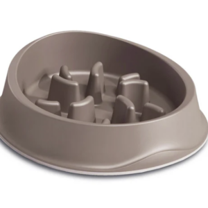 Stefanplast Slow Feeder Bowl grey