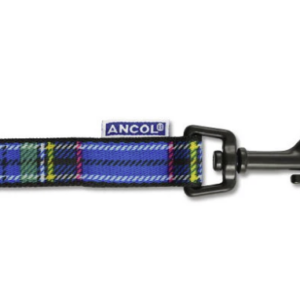 Ancol Tartan Blue Lead 19mm x 1m