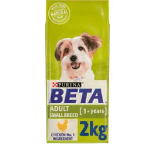 Beta Adult Small Breed Dry Dog Food Chicken 2kg
