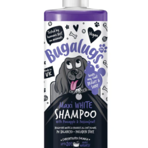Bugalugs Maxi White Whitening Dog Shampoo 500ml