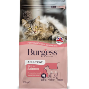 Burgess Adult Cat Rich in Salmon 1.5kg