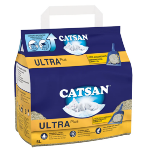 Catsan Ultra Plus Clumping Cat Litter 5l