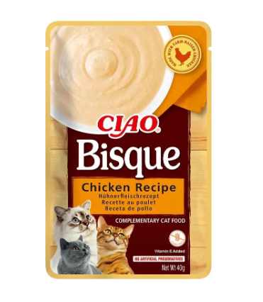 Ciao Bisque Chicken Cat Treat 40g
