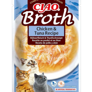 Ciao Broth Chicken with Tuna Cat Treat 40g