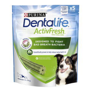 Dentalife Actifresh Dental Chew Medium Dog - 5pk