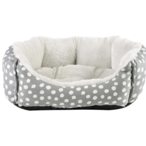 Dream Paws Spotted Scalloped Bed Small