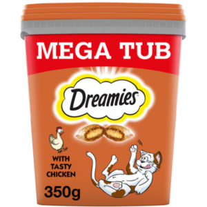 Dreamies Mega Tub Chicken 350g