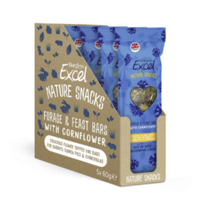 Excel Forage & Feast Bar Cornflower 60g