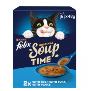 Felix Soup Time Fish Selection 6 x 48g