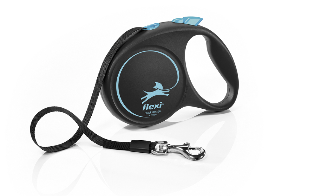 Flexi Black Design M Tape 5m Blue
