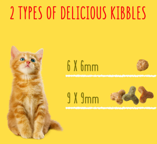 Go Cat Kitten with Chicken 2kg kibble size