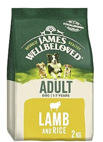 James Wellbeloved Dry Dog Adult Lamb & Rice 2kg