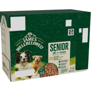 James Wellbeloved Senior Wet Pouch Lamb & Chicken 12 x 90g