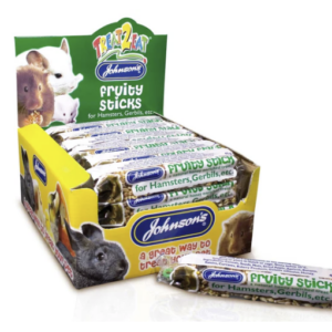 Johnson's Treat2eat Hamstergerbil Fruity Sticks 45g