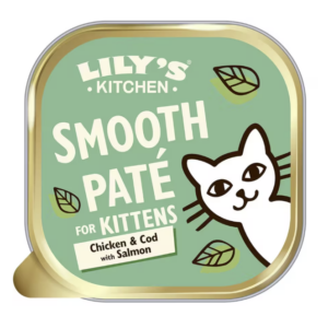 Lily's Kitchen Cat Chicken Cod & Salmon Paté for Kittens 85g