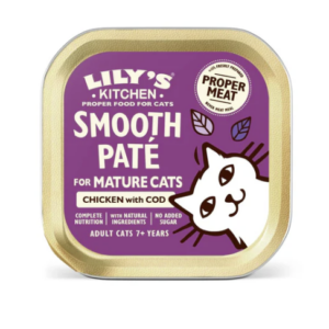 Lily's Kitchen Senior Cat Smooth Chicken & Cod Pate 85g