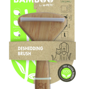 M-PETS Bamboo De-Shedding Brush Large