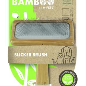M-PETS Bamboo Slicker Brush - Large